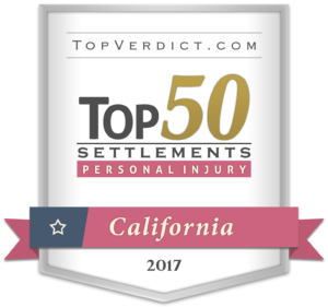 Top 50 Personal Injury Settlements CA 2017