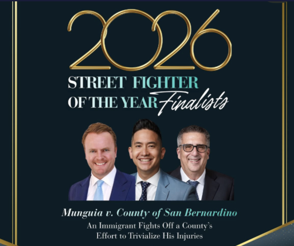 2026 Street Fighter of the Year finalists for Munguia v. County of San Bernardino